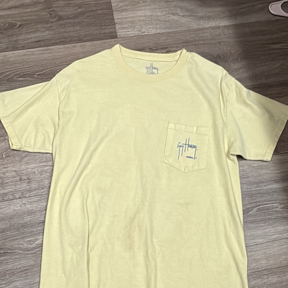 Guy Harvey Yellow Short Sleeve Tee
